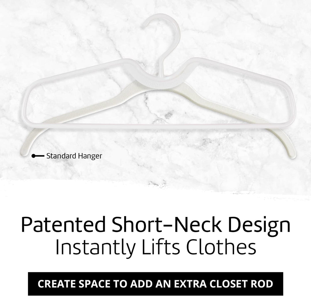 Higher Hangers Classic White heavy-duty tube hangers