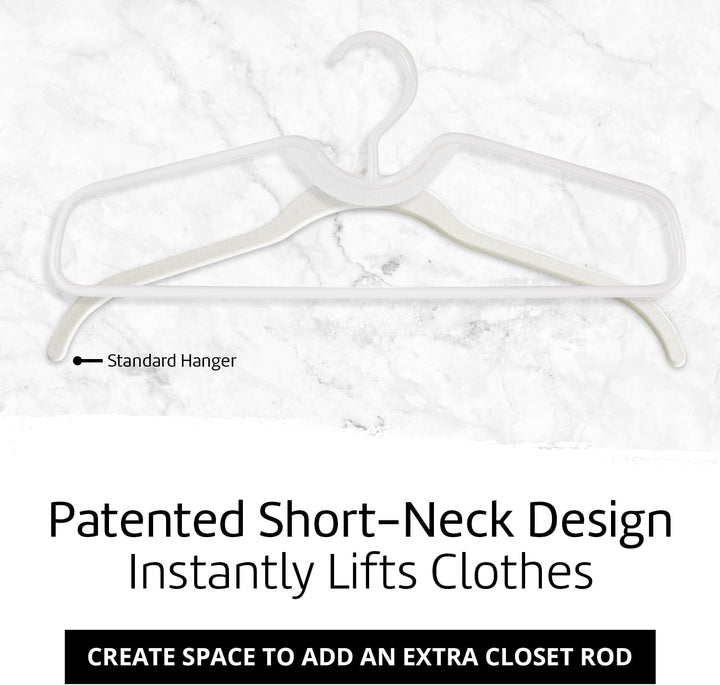 Higher Hangers Classic White heavy-duty tube hangers